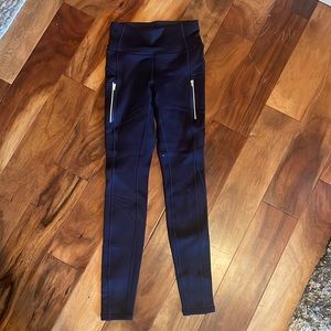 Athleta Winter Leggings with Zip Pockets